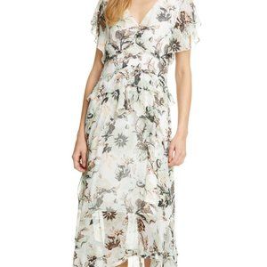DVF FLORAL MAXI DRESS
